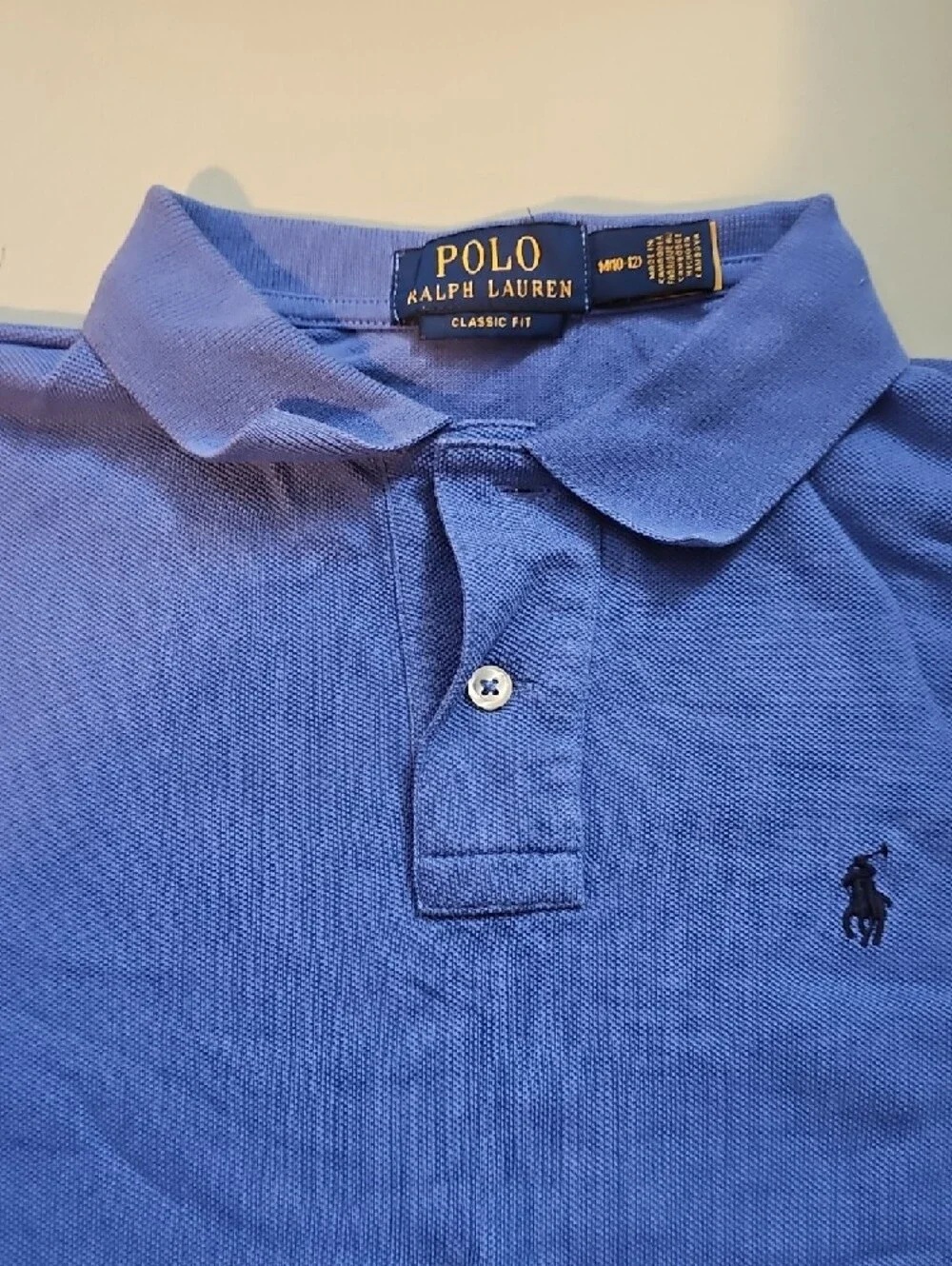 Polo by Ralph Lauren Light Blue Short Sleeve Polo Shirt